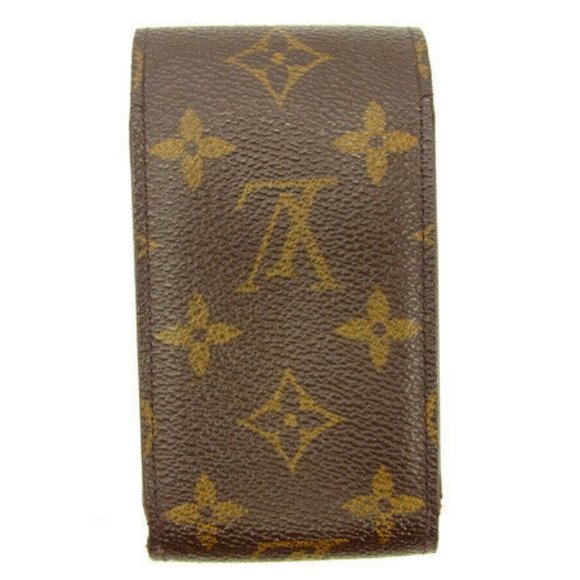 Louis Vuitton Cigarette case Monogram Brown Woman unisex Authentic Used - Picture 2 of 6